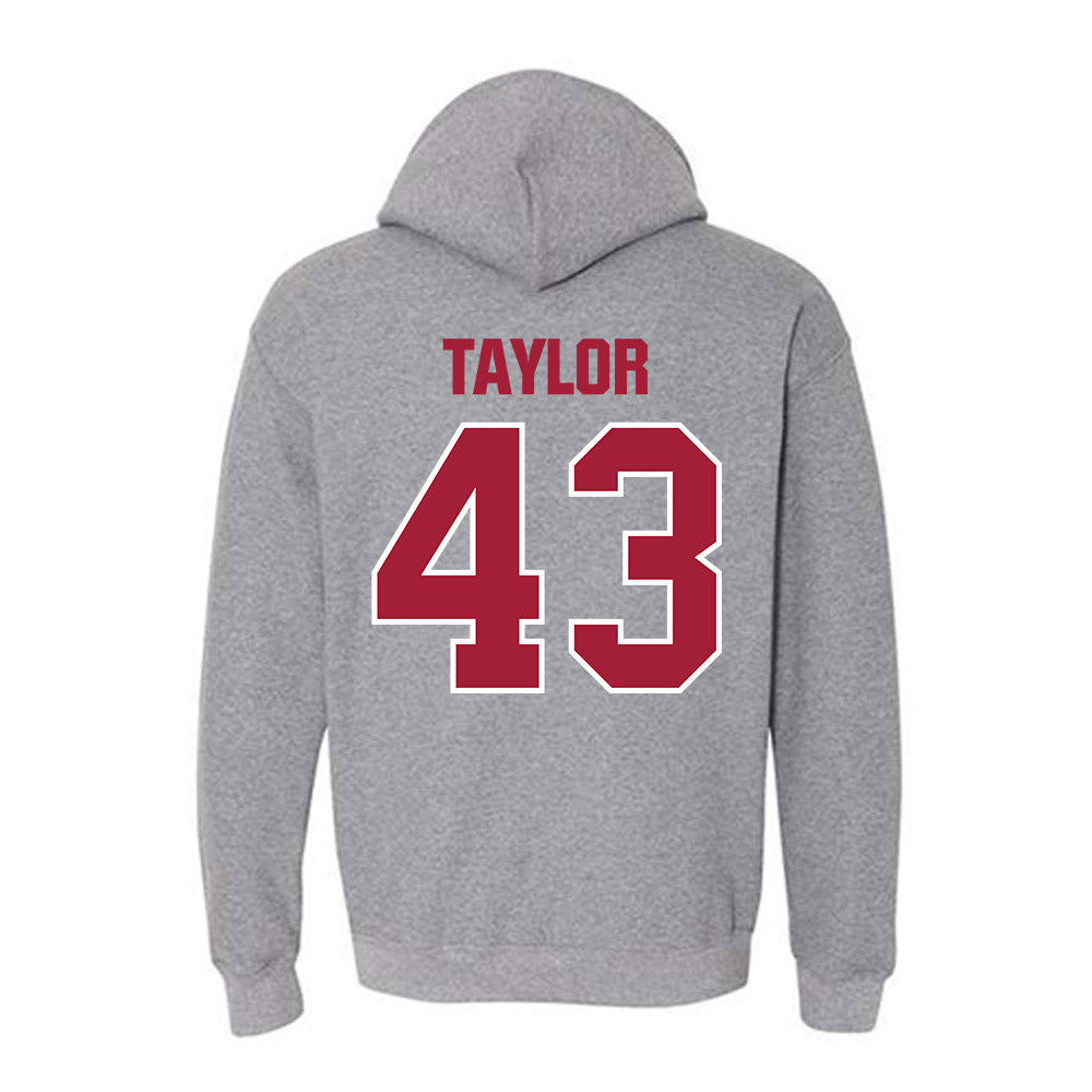 Indiana - NCAA Football : Bryce Taylor - Classic Shersey Hooded Sweatshirt-1