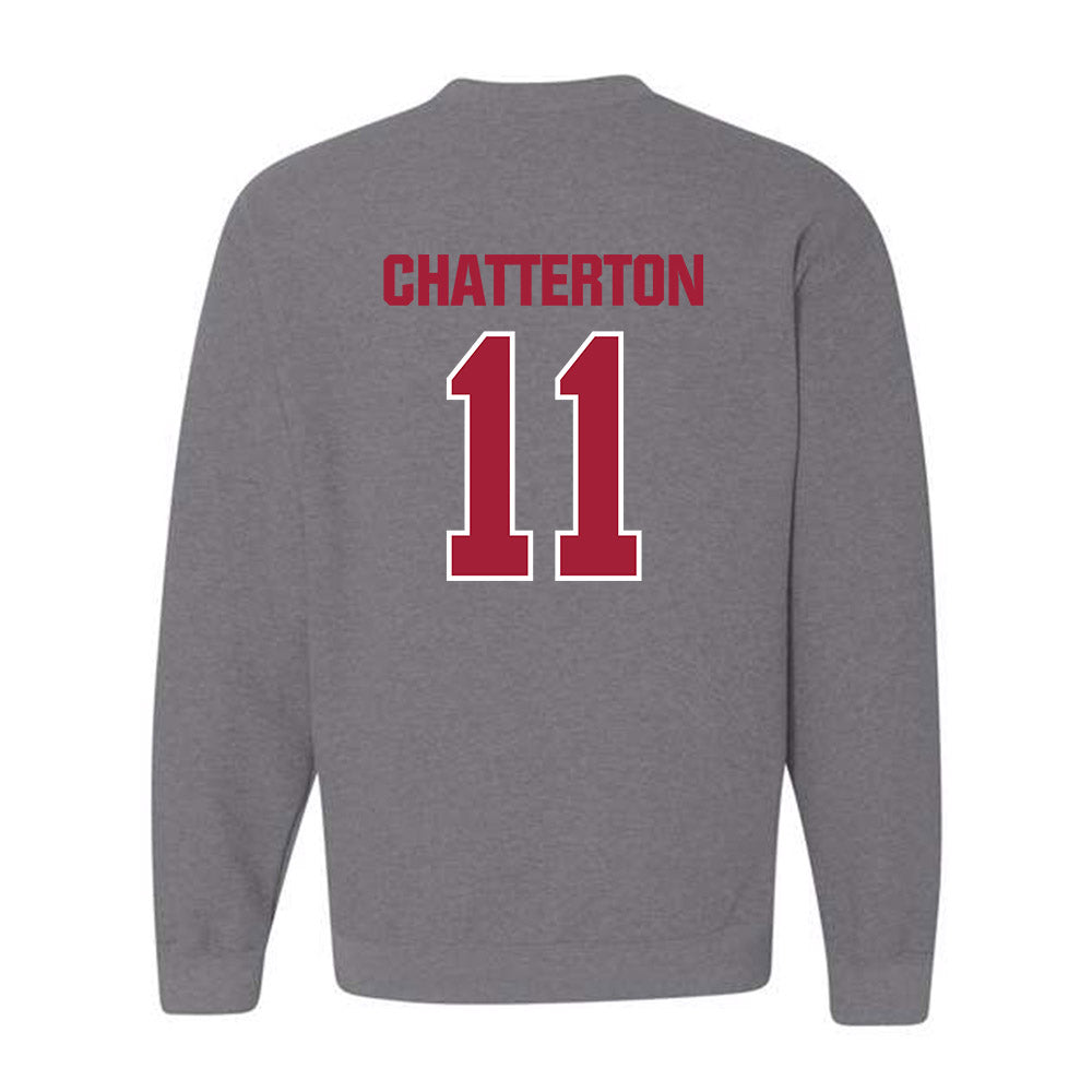 Indiana - NCAA Women's Soccer : Jenna Chatterton - Classic Shersey Crewneck Sweatshirt-1