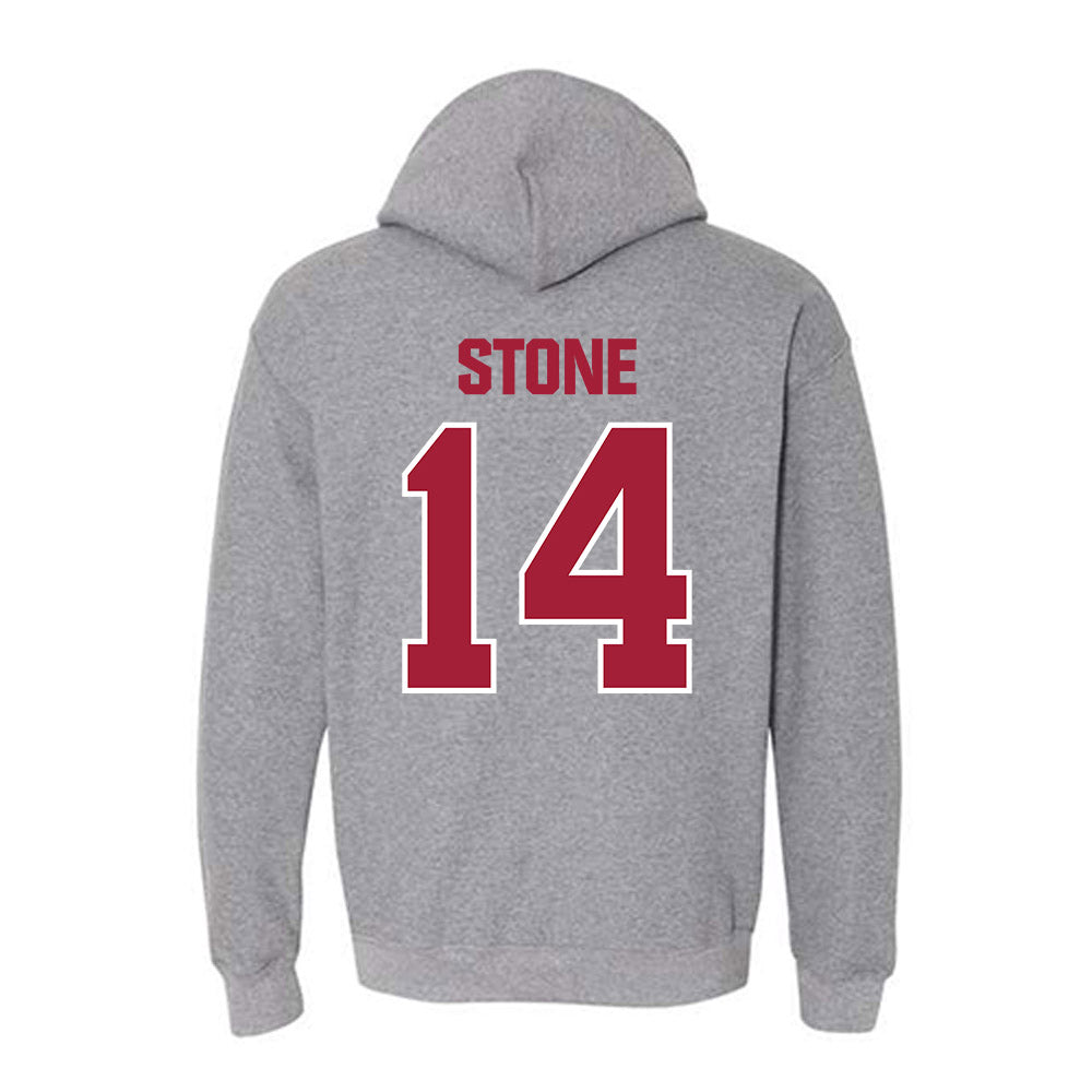 Indiana - NCAA Softball : Sarah Stone - Classic Shersey Hooded Sweatshirt-1