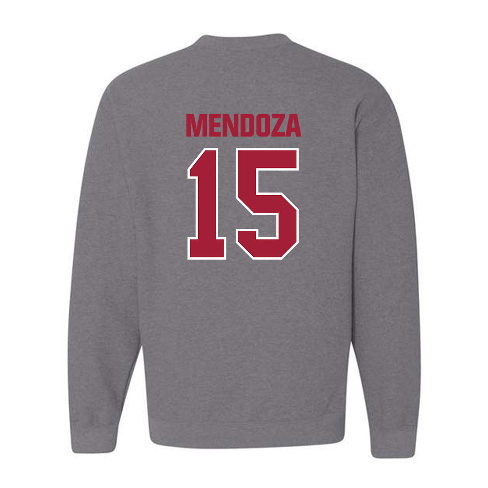 Indiana - NCAA Football : Fernando Mendoza - Classic Shersey Crewneck Sweatshirt-1
