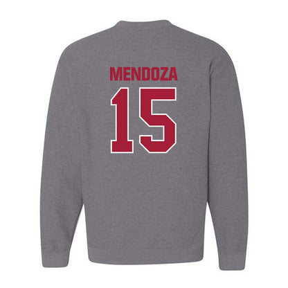 Indiana - NCAA Football : Fernando Mendoza - Classic Shersey Crewneck Sweatshirt-1