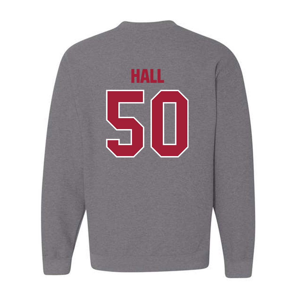 Indiana - NCAA Football : Jhrevious Hall - Classic Shersey Crewneck Sweatshirt-1