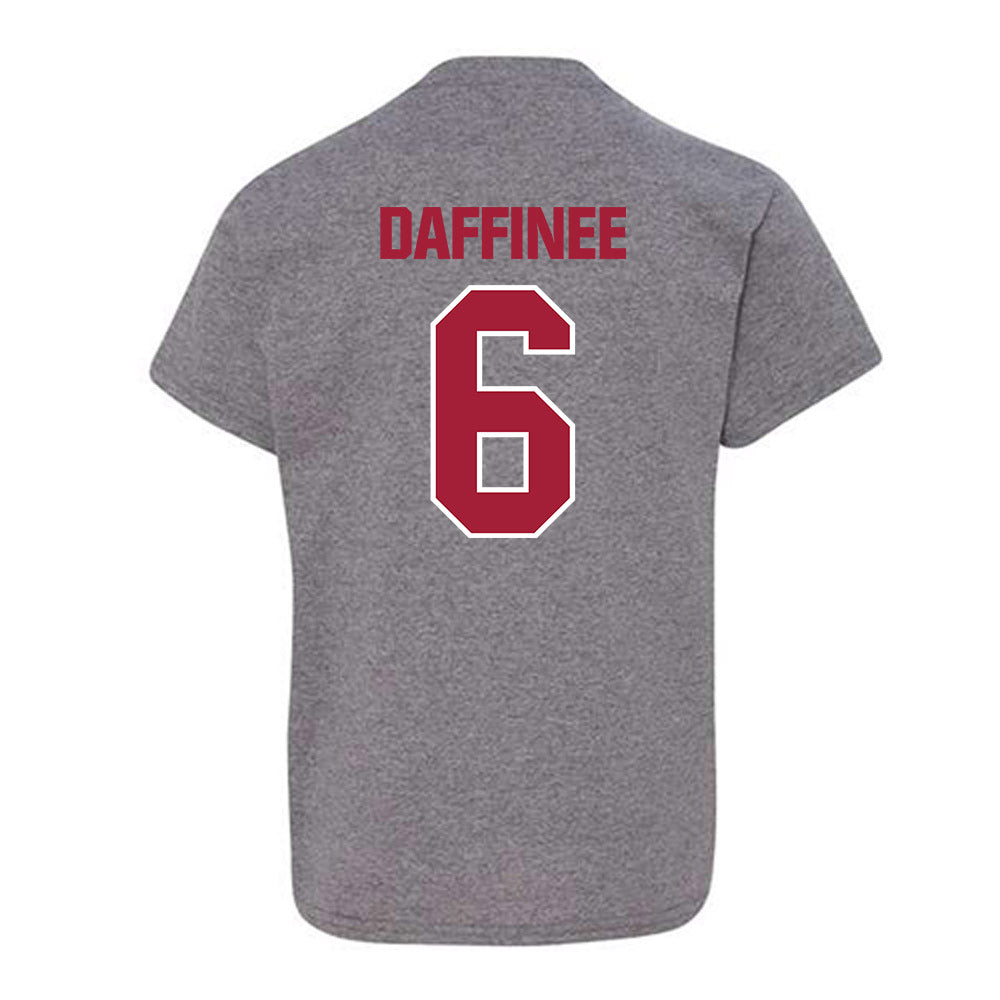 Indiana - NCAA Women's Volleyball : kenzie daffinee - Classic Shersey Youth T-Shirt-1