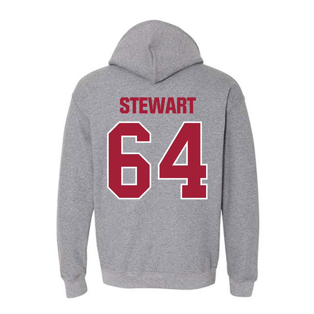 Indiana - NCAA Football : Race Stewart - Classic Shersey Hooded Sweatshirt-1
