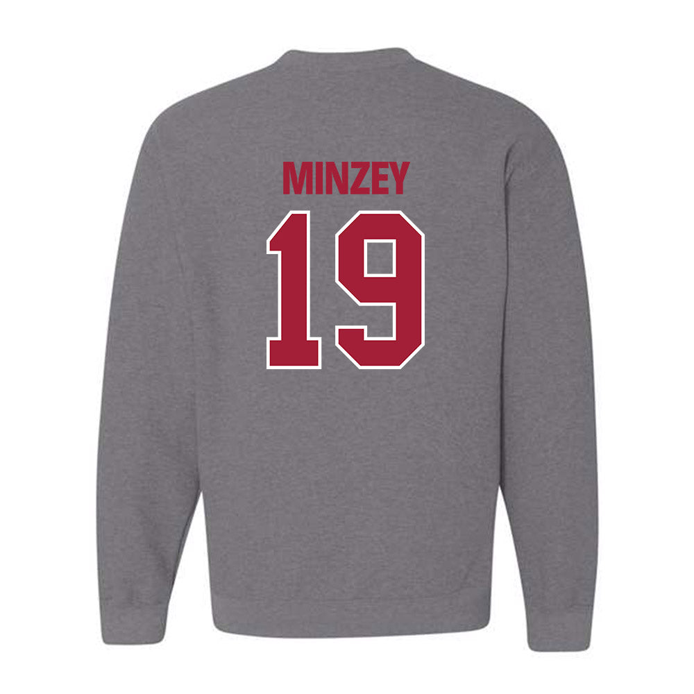 Indiana - NCAA Men's Soccer : Breckin Minzey - Classic Shersey Crewneck Sweatshirt-1