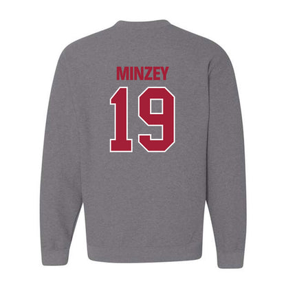 Indiana - NCAA Men's Soccer : Breckin Minzey - Classic Shersey Crewneck Sweatshirt-1