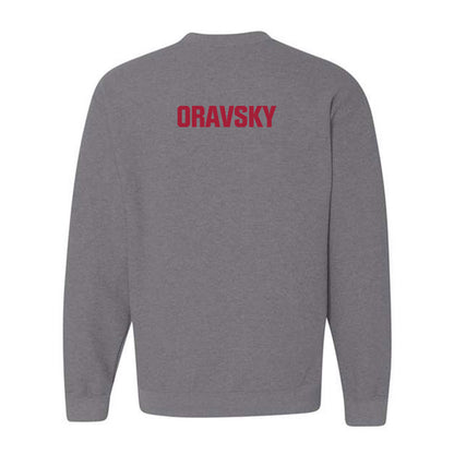 Indiana - NCAA Women's Swimming & Diving : Laila Oravsky - Classic Shersey Crewneck Sweatshirt-1