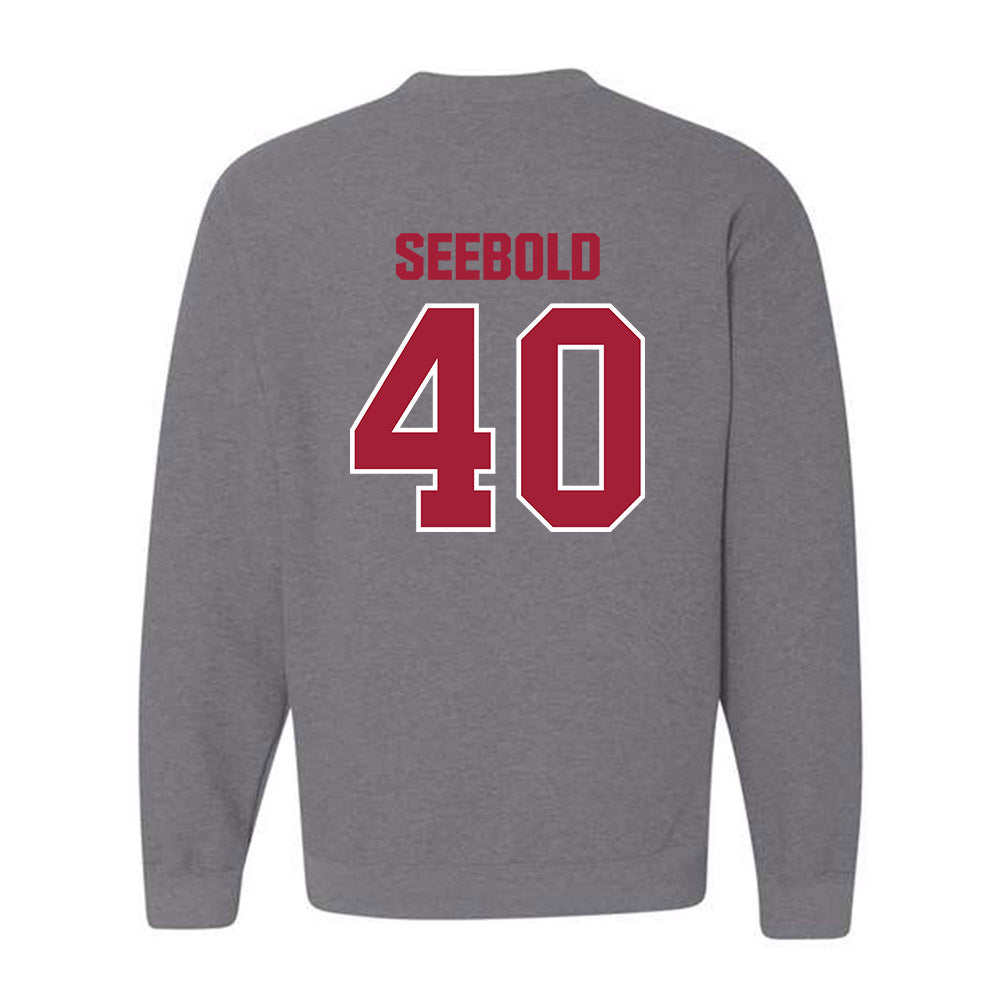 Indiana - NCAA Baseball : Gavin Seebold - Classic Shersey Crewneck Sweatshirt-1