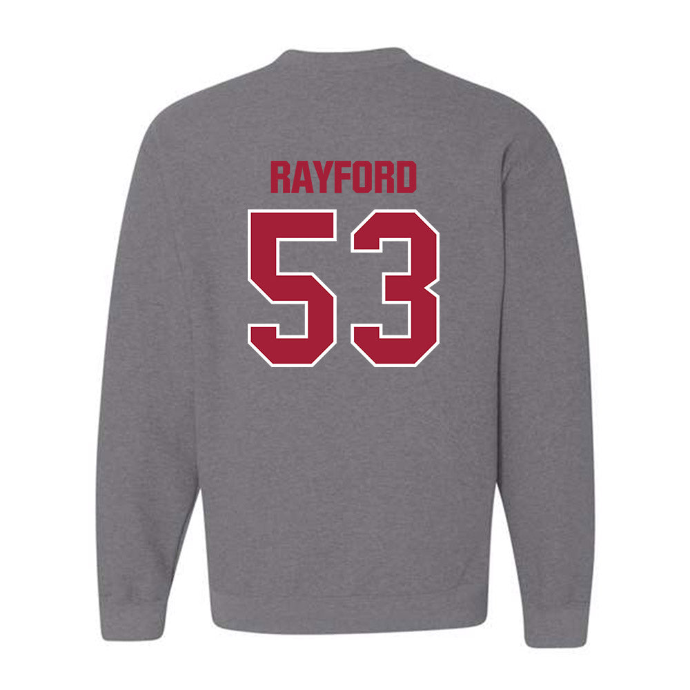 Indiana - NCAA Men's Basketball : Jordan Rayford - Classic Shersey Crewneck Sweatshirt-1