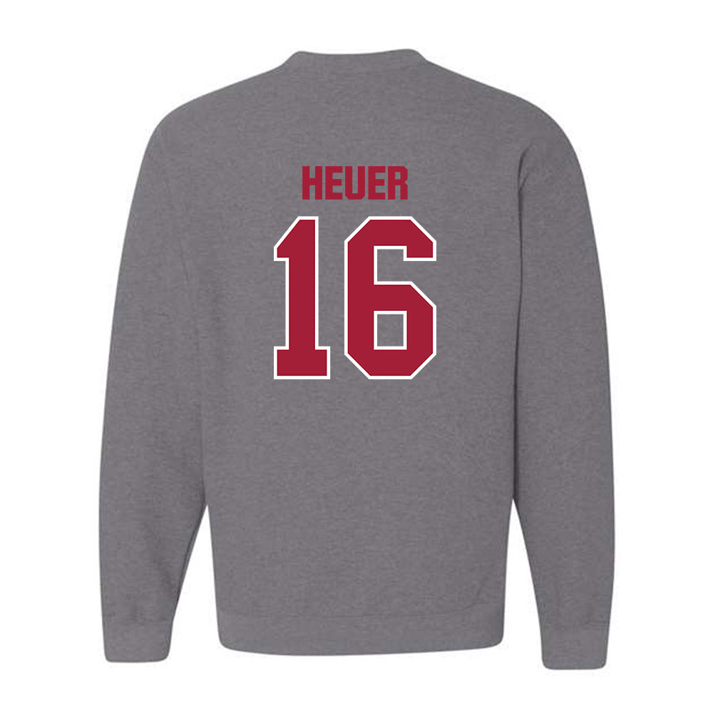 Indiana - NCAA Men's Soccer : Charlie Heuer - Classic Shersey Crewneck Sweatshirt-1