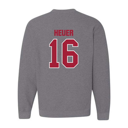 Indiana - NCAA Men's Soccer : Charlie Heuer - Classic Shersey Crewneck Sweatshirt-1