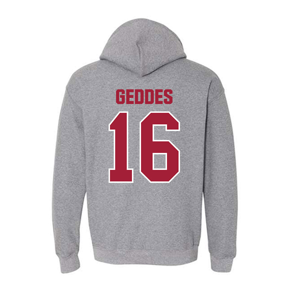 Indiana - NCAA Women's Volleyball : Morgan Geddes - Classic Shersey Hooded Sweatshirt-1