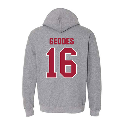 Indiana - NCAA Women's Volleyball : Morgan Geddes - Classic Shersey Hooded Sweatshirt-1