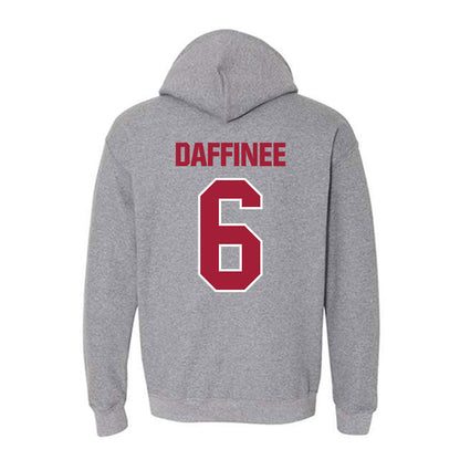 Indiana - NCAA Women's Volleyball : kenzie daffinee - Classic Shersey Hooded Sweatshirt-1