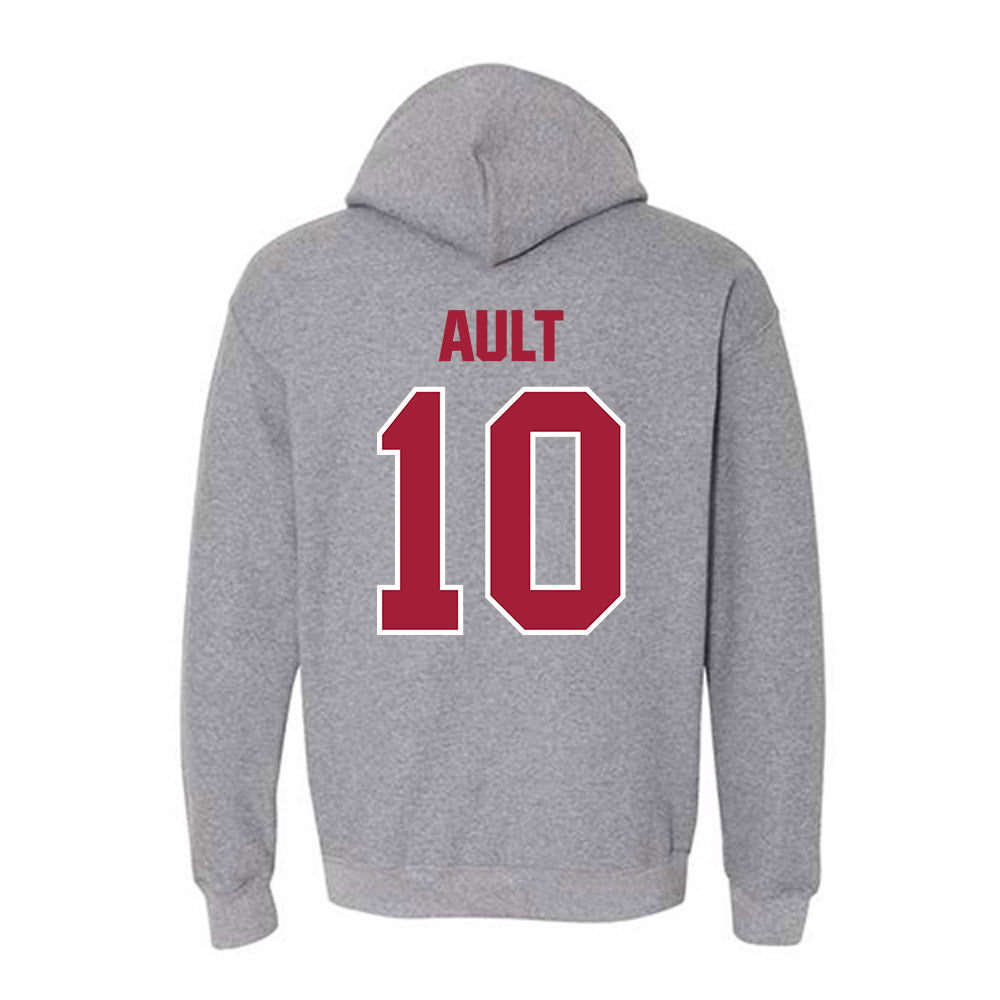 Indiana - NCAA Men's Soccer : Palmer Ault - Classic Shersey Hooded Sweatshirt-1