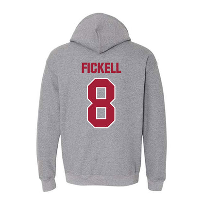 Indiana - NCAA Women's Volleyball : Luca Fickell - Classic Shersey Hooded Sweatshirt-1