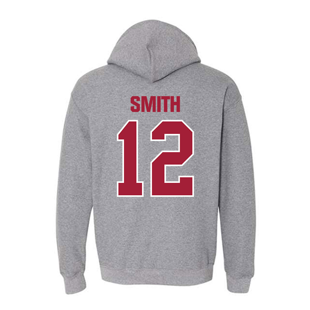 Indiana - NCAA Women's Volleyball : Jessica Smith - Classic Shersey Hooded Sweatshirt-1