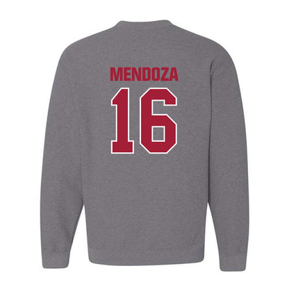 Indiana - NCAA Football : Alberto Mendoza - Classic Shersey Crewneck Sweatshirt-1