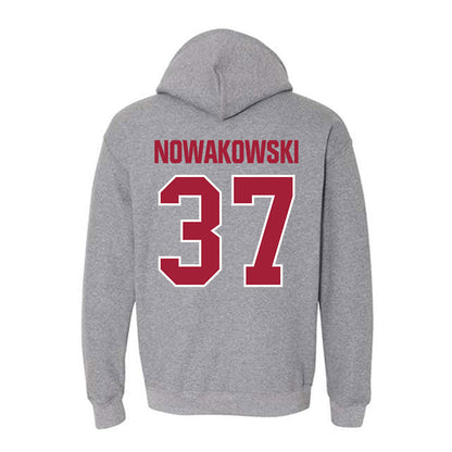 Indiana - NCAA Football : Riley Nowakowski - Classic Shersey Hooded Sweatshirt-1
