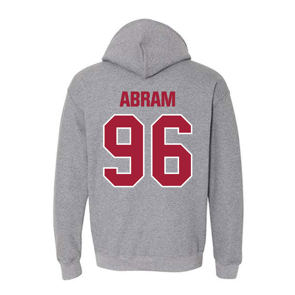 Indiana - NCAA Football : Triston Abram - Classic Shersey Hooded Sweatshirt-1