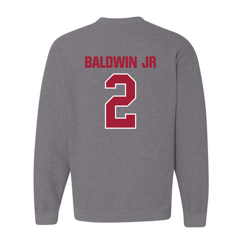 Indiana - NCAA Football : Byron Baldwin Jr - Classic Shersey Crewneck Sweatshirt-1