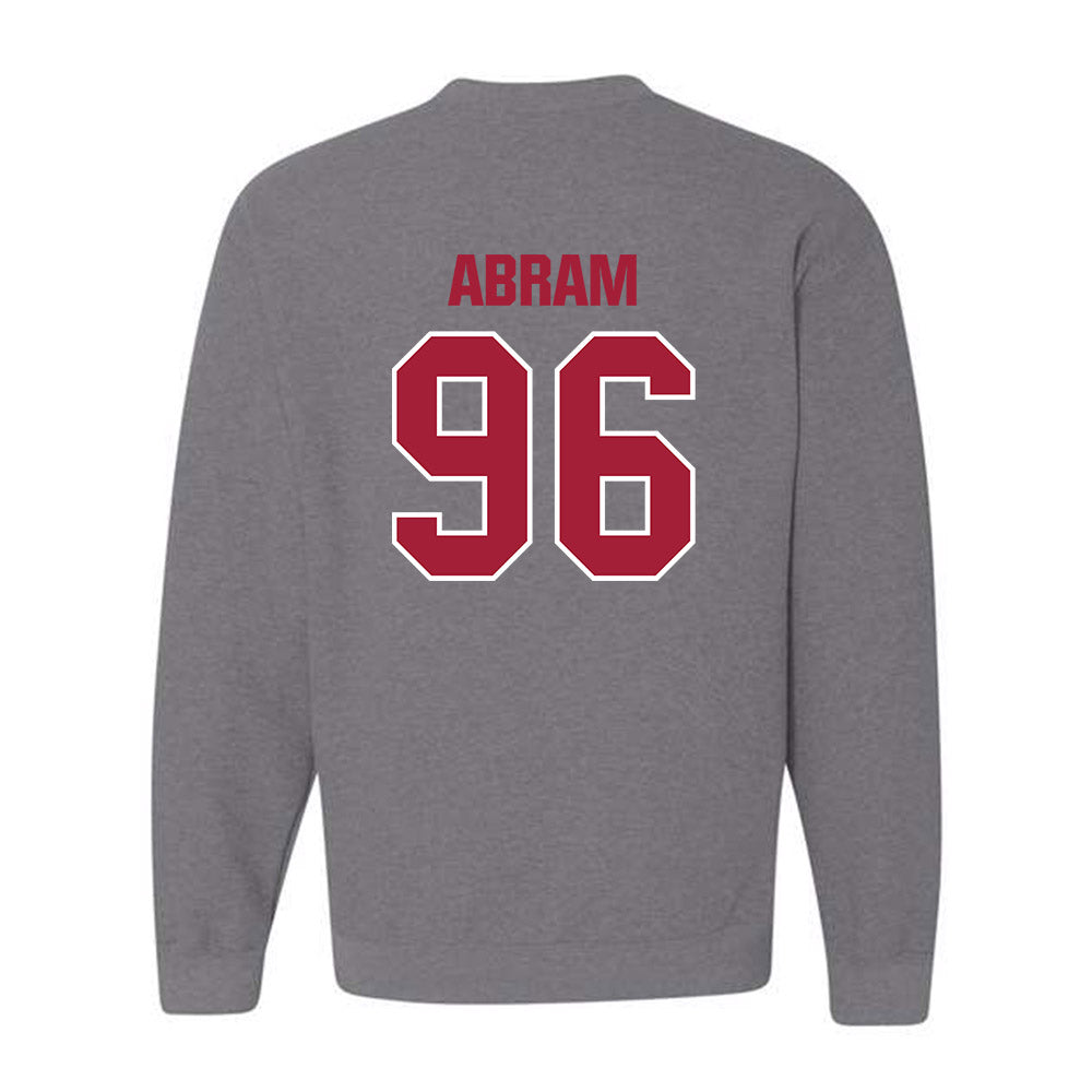 Indiana - NCAA Football : Triston Abram - Classic Shersey Crewneck Sweatshirt-1