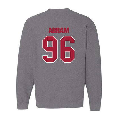 Indiana - NCAA Football : Triston Abram - Classic Shersey Crewneck Sweatshirt-1