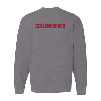 Indiana - NCAA Men's Swimming & Diving : Joshua Sollenberger - Classic Shersey Crewneck Sweatshirt-1