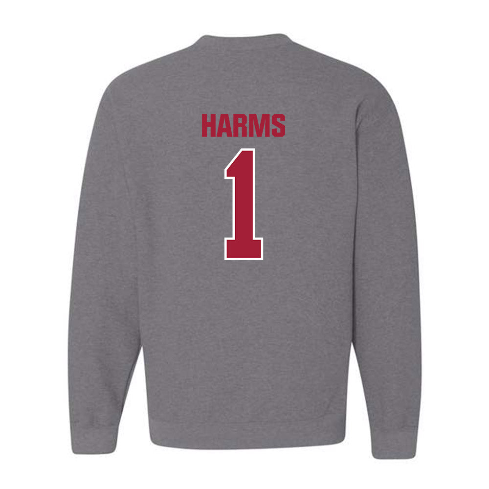 Indiana - NCAA Men's Soccer : JT Harms - Classic Shersey Crewneck Sweatshirt-1