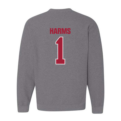 Indiana - NCAA Men's Soccer : JT Harms - Classic Shersey Crewneck Sweatshirt-1