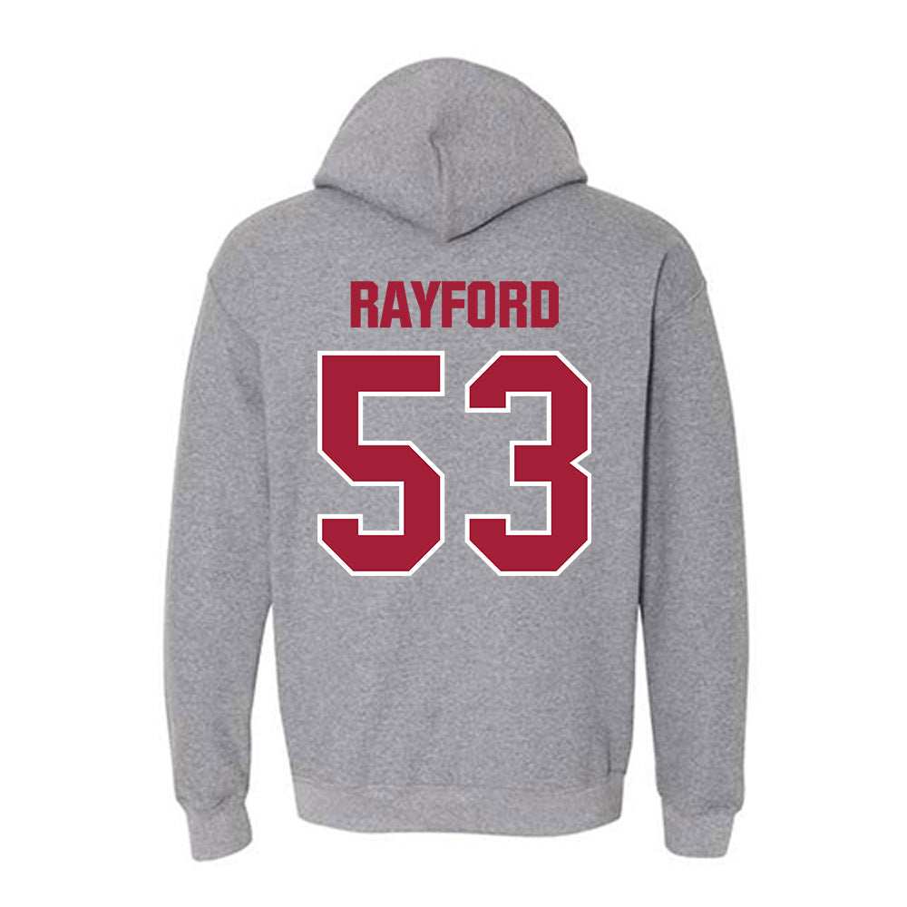 Indiana - NCAA Men's Basketball : Jordan Rayford - Classic Shersey Hooded Sweatshirt-1