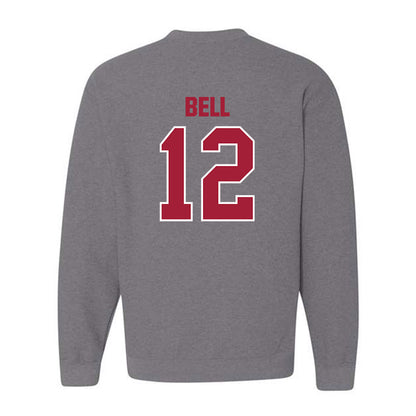 Indiana - NCAA Football : Jacob Bell - Classic Shersey Crewneck Sweatshirt-1