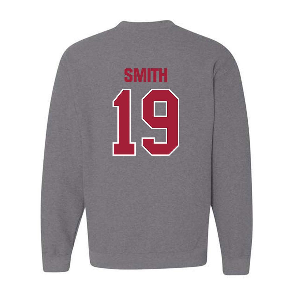 Indiana - NCAA Football : Zacharey Smith - Classic Shersey Crewneck Sweatshirt-1