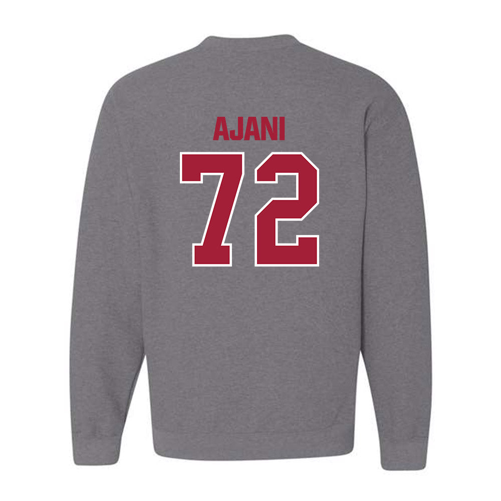 Indiana - NCAA Football : Adedamola Ajani - Classic Shersey Crewneck Sweatshirt-1