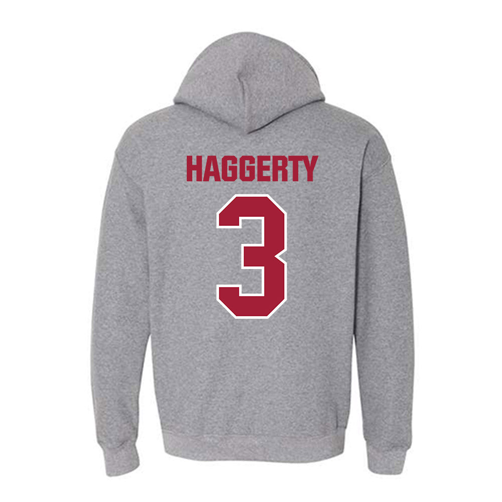 Indiana - NCAA Women's Soccer : Bella Haggerty - Classic Shersey Hooded Sweatshirt-1