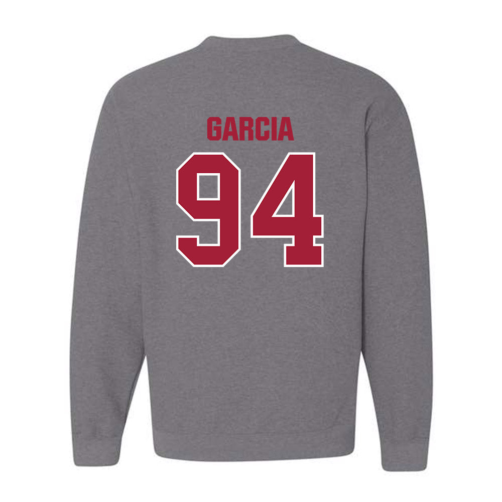 Indiana - NCAA Football : Kyler Garcia - Classic Shersey Crewneck Sweatshirt-1