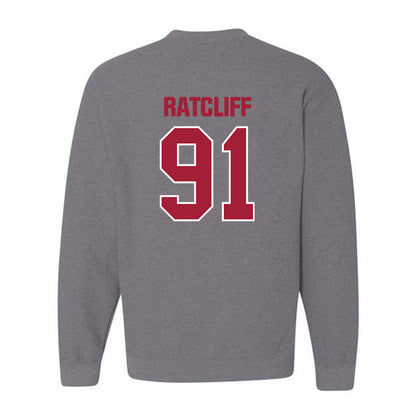 Indiana - NCAA Football : Dominique Ratcliff - Classic Shersey Crewneck Sweatshirt-1