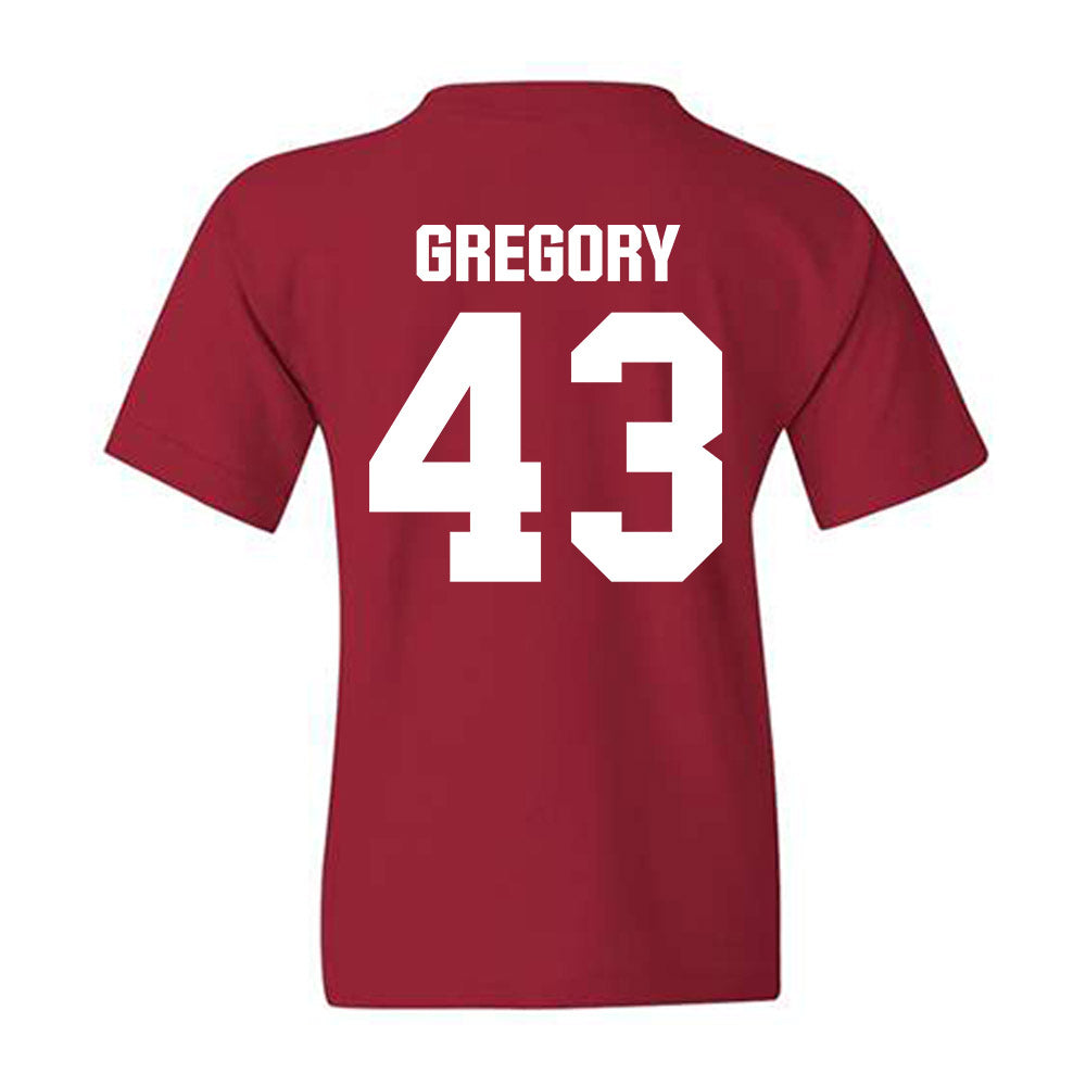 Indiana - NCAA Softball : Megan Gregory - Classic Shersey Youth T-Shirt-1
