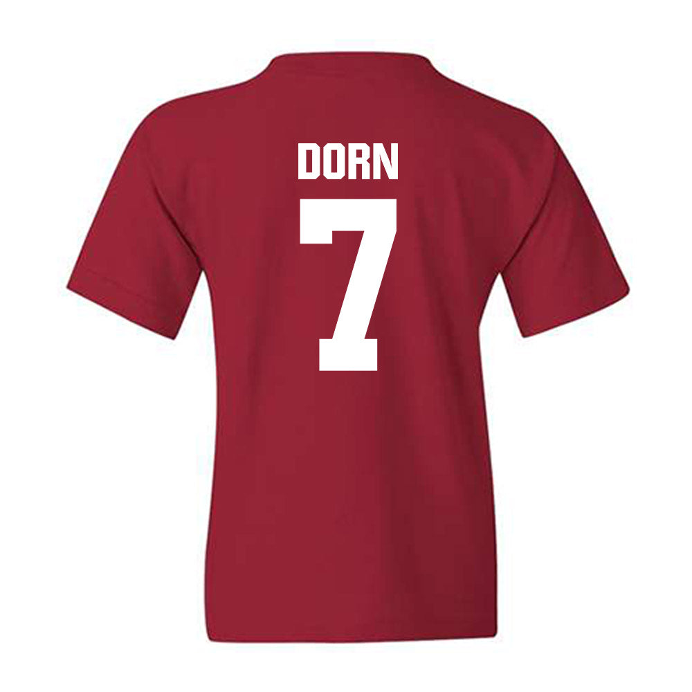 Indiana - NCAA Men's Basketball : Nicholas Dorn - Classic Shersey Youth T-Shirt-1