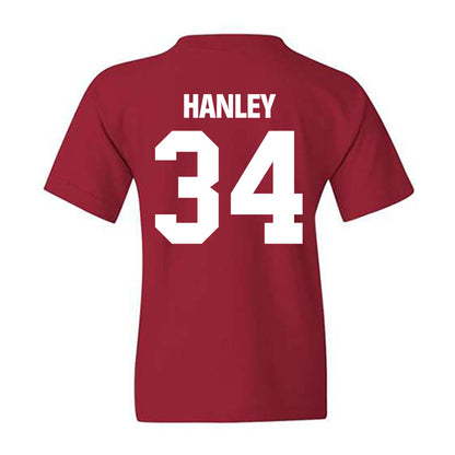 Indiana - NCAA Baseball : Jake Hanley - Classic Shersey Youth T-Shirt-1