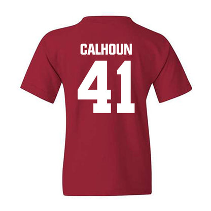 Indiana - NCAA Football : Keishaun Calhoun - Classic Shersey Youth T-Shirt-1