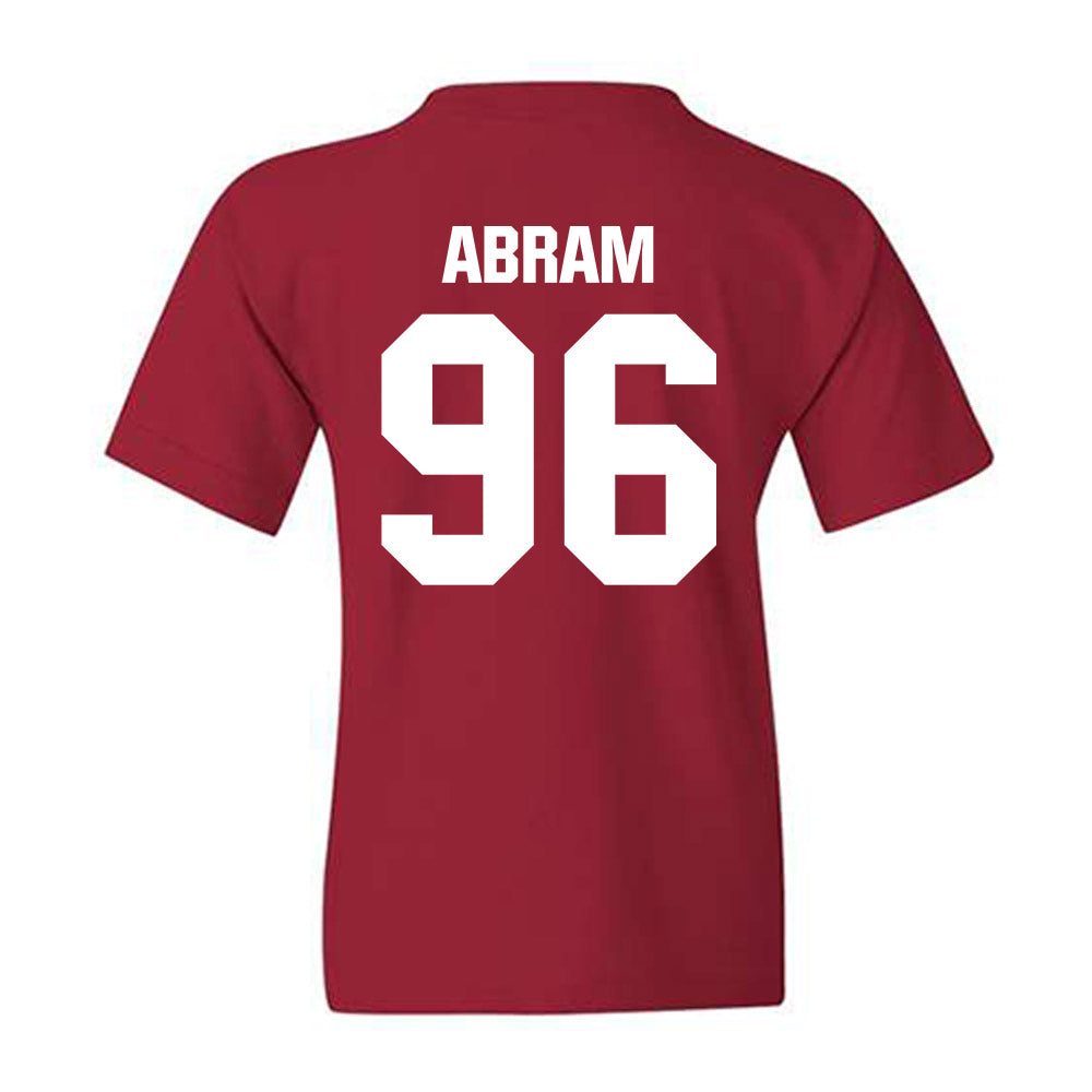 Indiana - NCAA Football : Triston Abram - Classic Shersey Youth T-Shirt-1