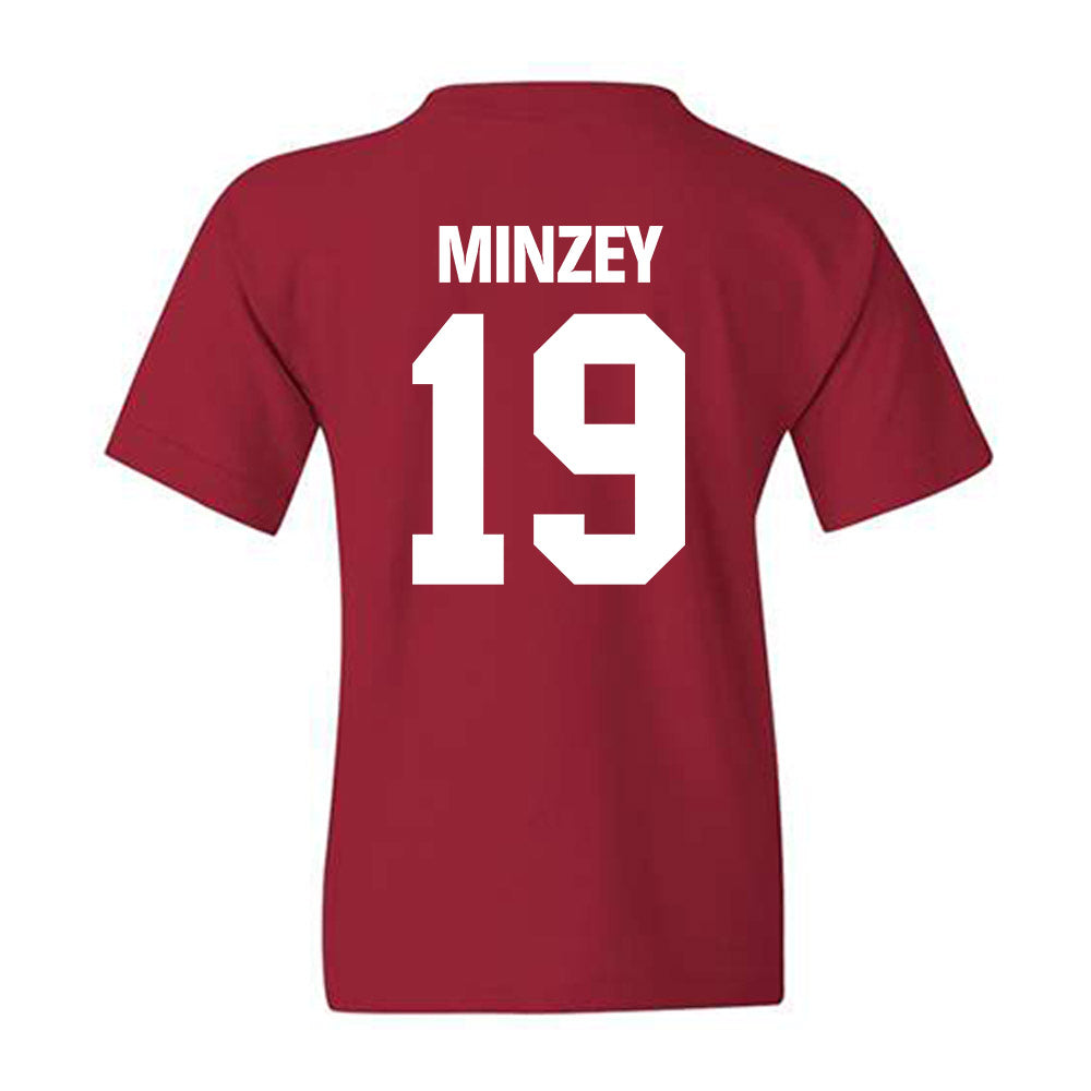 Indiana - NCAA Men's Soccer : Breckin Minzey - Classic Shersey Youth T-Shirt-1
