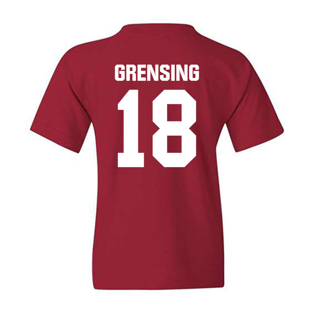 Indiana - NCAA Men's Basketball : Tryce Grensing - Classic Shersey Youth T-Shirt-1