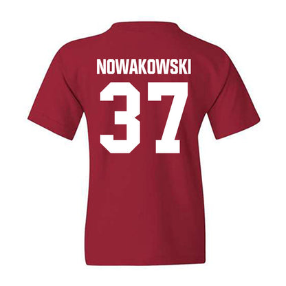 Indiana - NCAA Football : Riley Nowakowski - Classic Shersey Youth T-Shirt-1