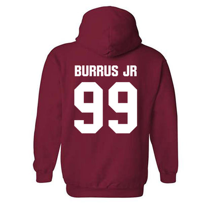 Indiana - NCAA Football : Tyrone Burrus Jr - Classic Shersey Hooded Sweatshirt-1