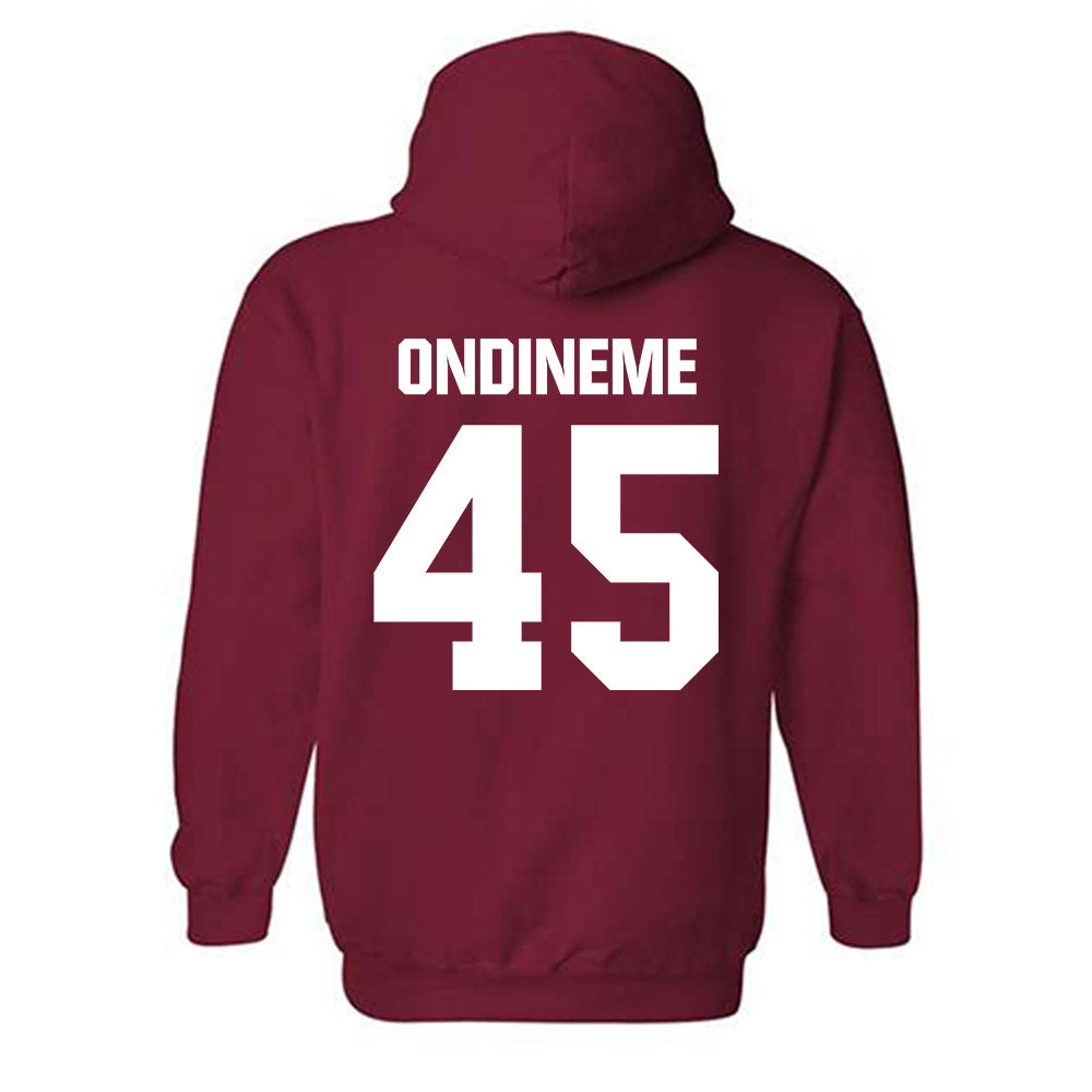 Indiana - NCAA Women's Basketball : Jade Ondineme - Classic Shersey Hooded Sweatshirt-1