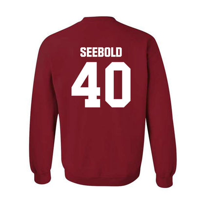 Indiana - NCAA Baseball : Gavin Seebold - Classic Shersey Crewneck Sweatshirt-1