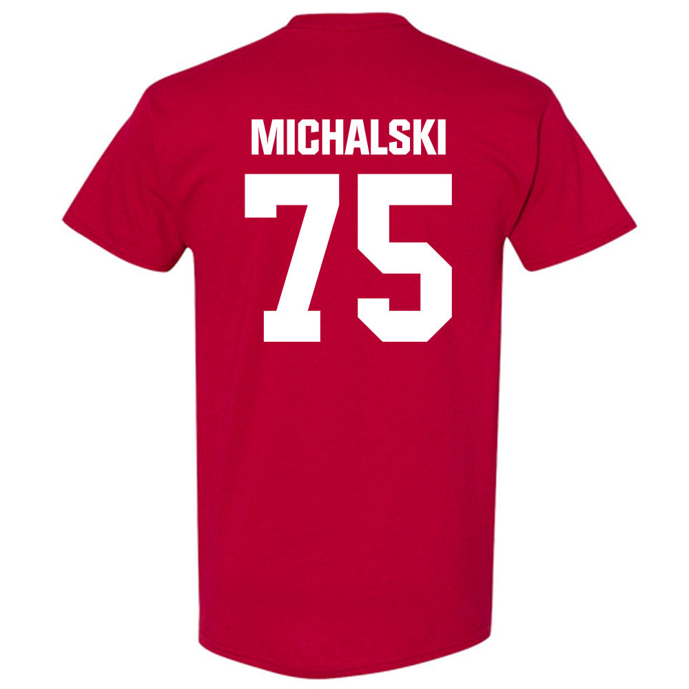 Indiana - NCAA Football : Zenuae Michalski - Classic Shersey T-Shirt-1