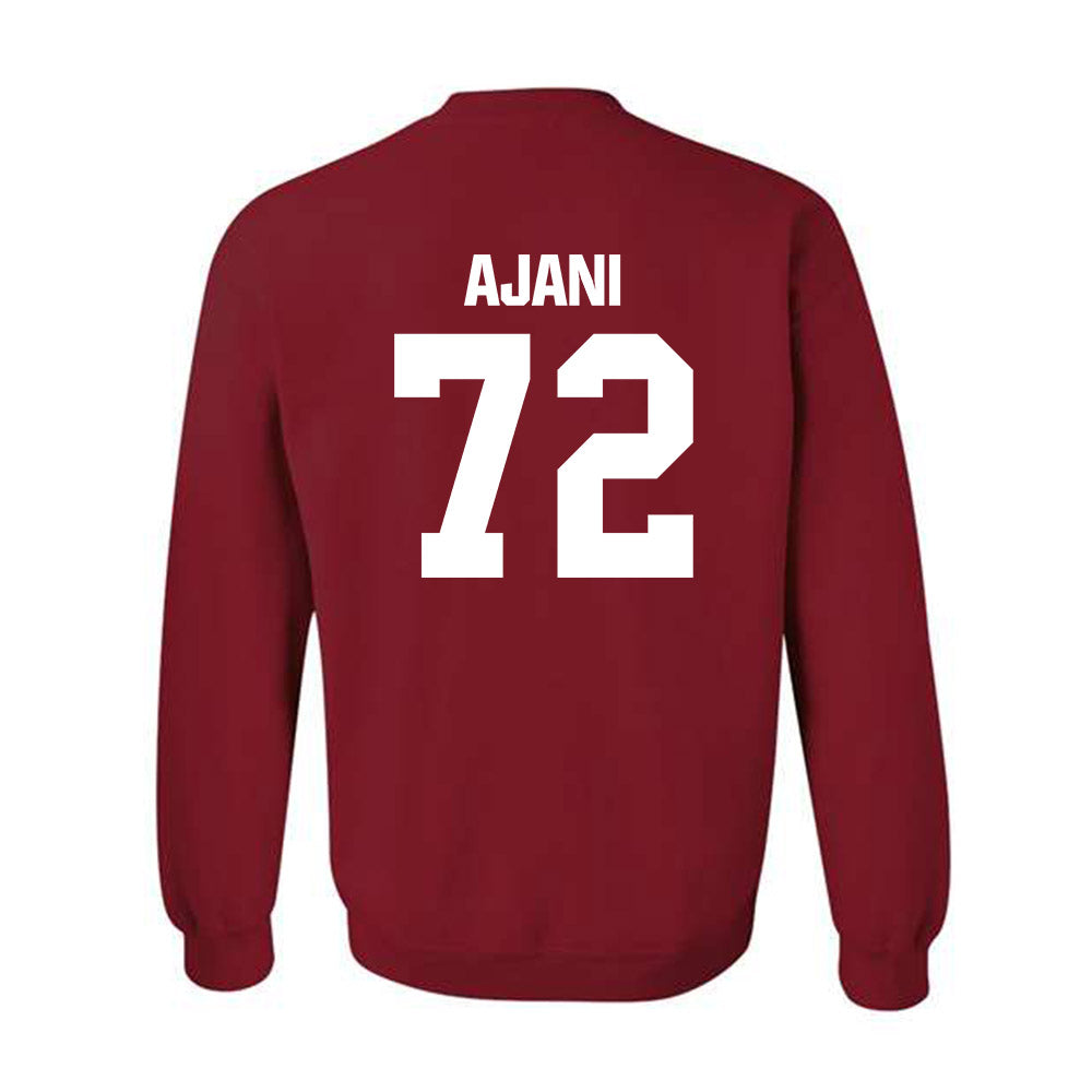 Indiana - NCAA Football : Adedamola Ajani - Classic Shersey Crewneck Sweatshirt-1